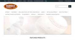 Desktop Screenshot of dowdlesports.com